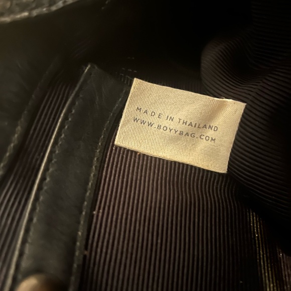 Authentic BOYY Python Leather Cross Body Bag - Picture 5 of 5